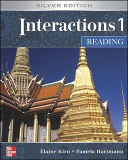 Interactions 1 Reading Student Book