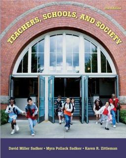 Teachers, Schools, and Society with Student CD-ROM 8th 9780073331614 Front Cover