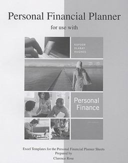 Personal Financial Planner to accompany Personal Finance