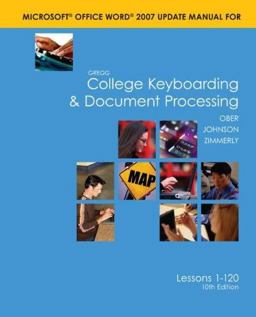GREGG College Keyboarding and Document Processing 10th 9780073368351 Front Cover