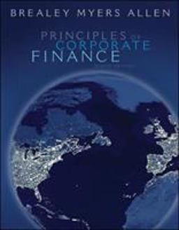 Principles of Corporate Finance 9th 9780073368696 Front Cover