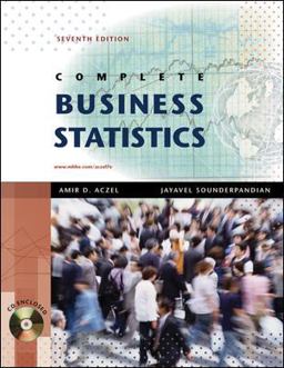 Complete Business Statistics: 7th 9780073373607 Front Cover