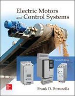 Electric Motors and Control Systems:  9780073373812 Front Cover