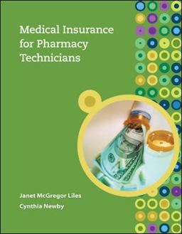 Medical Insurance for Pharmacy Technicians  9780073374161 Front Cover