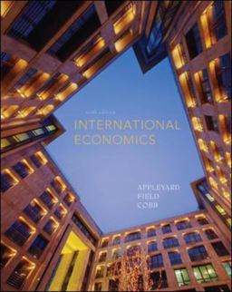 International Economics 6th 9780073375670 Front Cover
