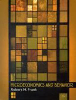 Microeconomics and Behavior Microeconomics and Behavior