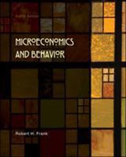 Microeconomics and Behavior Microeconomics and Behavior