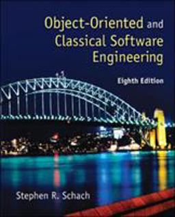 Object-Oriented and Classical Software Engineering 8th 9780073376189 Front Cover