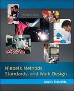 Niebel's Methods, Standards, &amp; Work Design 13th 9780073376363 Front Cover
