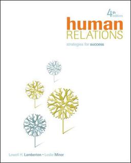 Human Relations Strategies for Success 4th 9780073377049 Front Cover