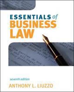 Essentials of Business Law 7th 9780073377056 Front Cover