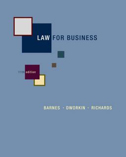 Law for Business 11th 9780073377711 Front Cover
