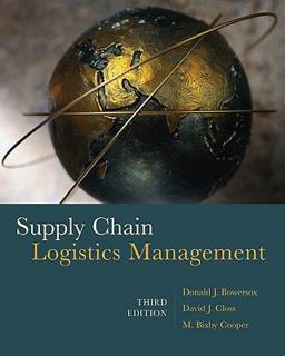 Supply Chain Logistics Management 3rd 9780073377872 Front Cover