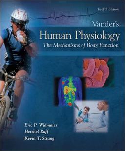 Vander's Human Physiology The Mechanisms of Body Function 12th 9780073378107 Front Cover