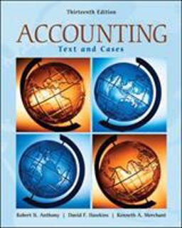 Accounting: Texts and Cases 13th 9780073379593 Front Cover