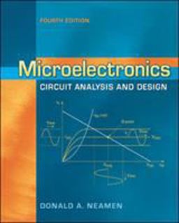 Microelectronics Circuit Analysis and Design 4th 9780073380643 Front Cover
