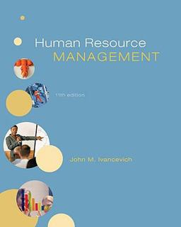 Human Resource Management 11th 9780073381466 Front Cover