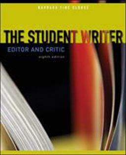 Student Writer Editor and Critic 8th 9780073383804 Front Cover