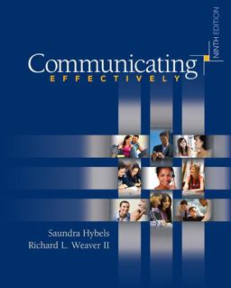 Communicating Effectively 9th 9780073385099 Front Cover
