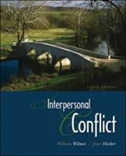 Interpersonal Conflict 8th 9780073385136 Front Cover