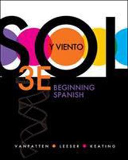 Sol y Viento: Beginning Spanish 3rd 9780073385297 Front Cover