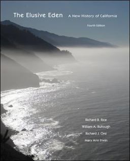 Elusive Eden A New History of California 4th 9780073385563 Front Cover