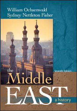 Middle East: a History 7th 9780073385624 Front Cover