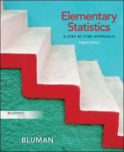 Elementary Statistics A Step by Step Approach 8th 9780073386102 Front Cover