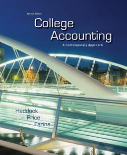 College Accounting A Contemporary Approach 2nd 9780073396958 Front Cover