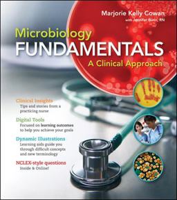 Microbiology Fundamentals A Clinical Approach  9780073402352 Front Cover