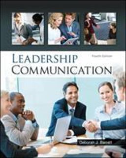 Leadership Communication 4th 9780073403205 Front Cover