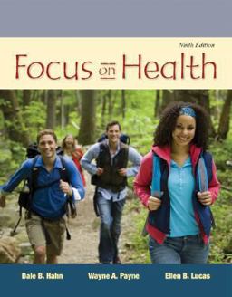 Focus on Health 9th 9780073404639 Front Cover