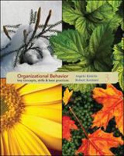 Organizational Behavior