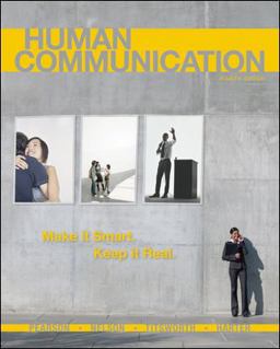 Human Communication 4th 9780073406800 Front Cover