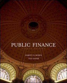 Public Finance 8th 9780073511283 Front Cover