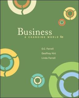 Business A Changing World 6th 9780073511665 Front Cover