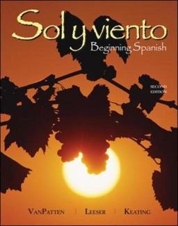 Sol y Viento Beginning Spanish 2nd 9780073513126 Front Cover
