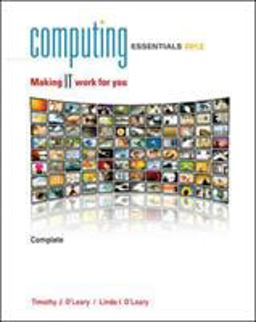 Computing Essentials 2012