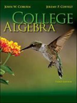 College Algebra College Algebra