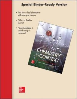 Chemistry in Context: 8th 2014 9780073520674 Front Cover