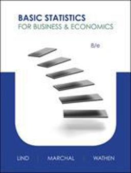 Basic Statistics for Business and Economics 8th 9780073521473 Front Cover