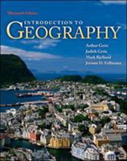 Introduction to Geography 13th 9780073522876 Front Cover