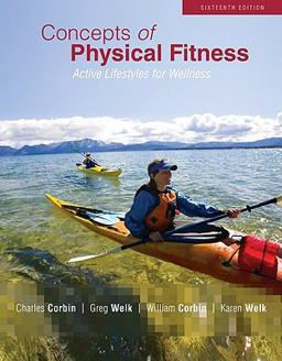 Concepts of Physical Fitness Active Lifestyles for Wellness 16th 9780073523828 Front Cover