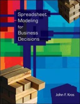 Spreadsheet Modeling for Business Decisions  9780073525136 Front Cover