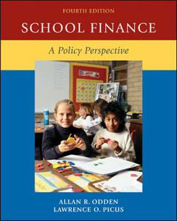 School Finance A Policy Perspective 4th 9780073525921 Front Cover