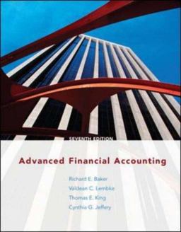Advanced Financial Accounting 7th 9780073526744 Front Cover