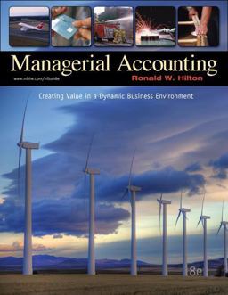 Managerial Accounting Managerial Accounting