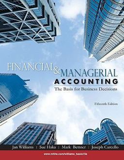 Financial and Managerial Accounting
