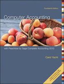 Computer Accounting with Peachtree Complete 2010, Release 17. 0