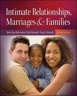 Intimate Relationships, Marriages, and Families 8th 9780073528205 Front Cover